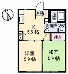 パティオ 1棟の物件間取画像